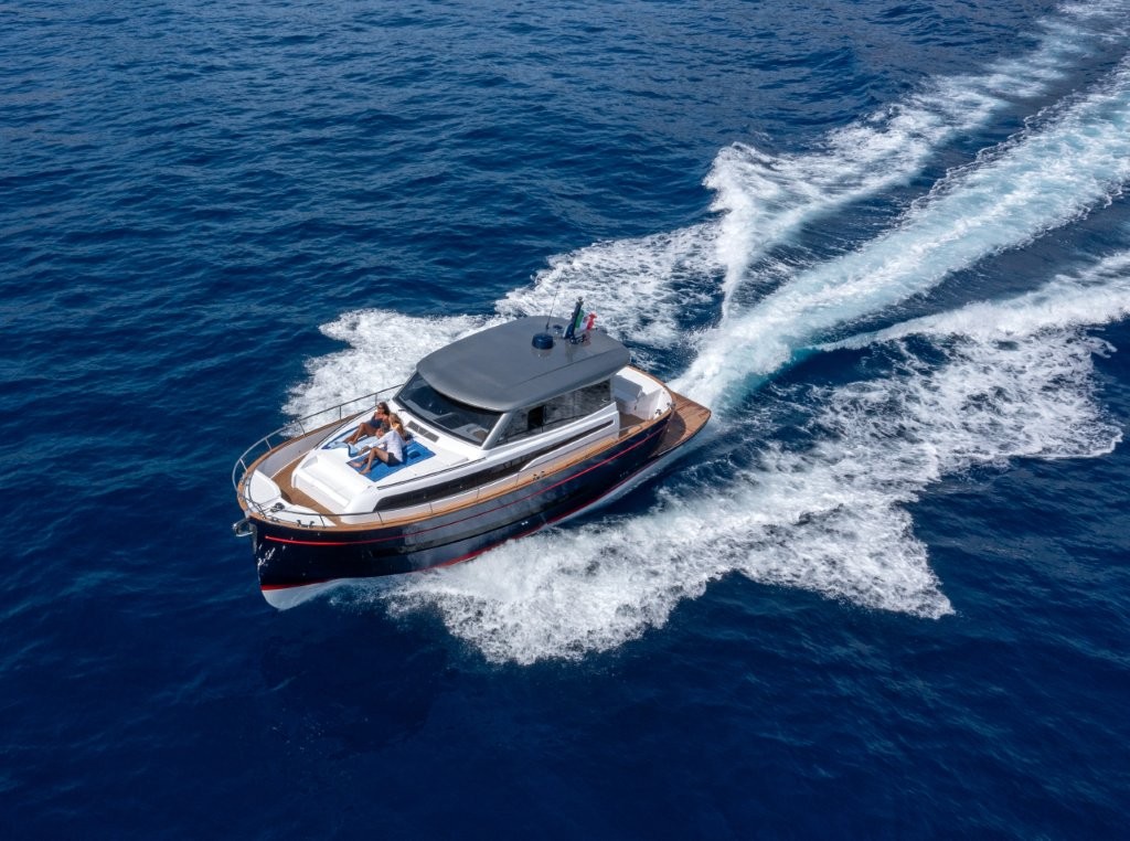 Prova dell'Apreamare Gozzo 48 Cabin.