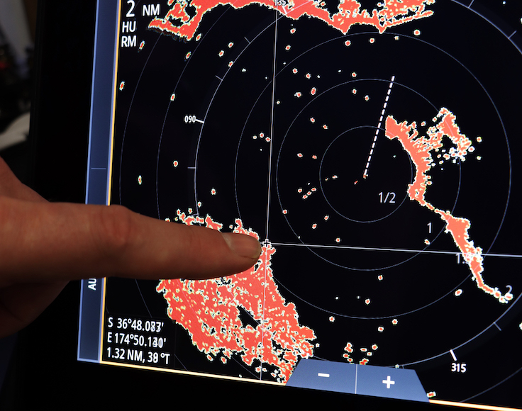 Simrad AutoTrack per Radar Halo 2000 e Halo 300.