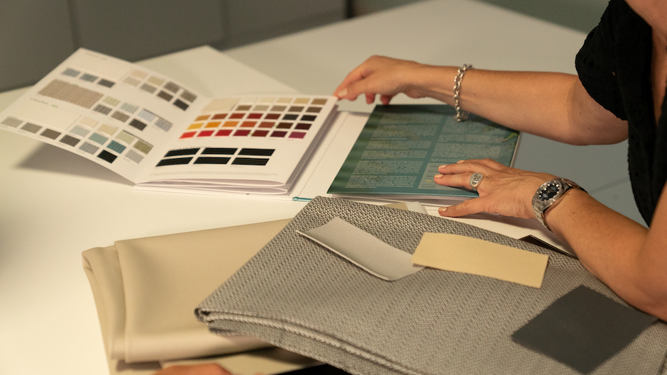 Una fare produttiva in cantiere.