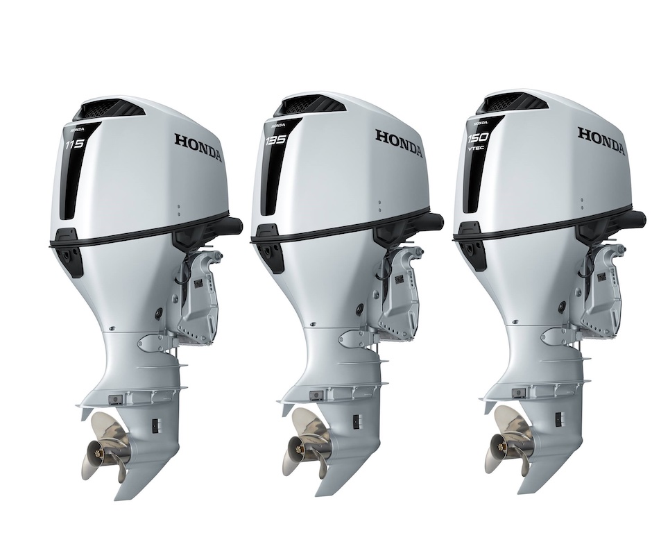 Honda Marine lancia i nuovi fuoribordo a 4 cilindri in linea BF115, BF135 e BF150