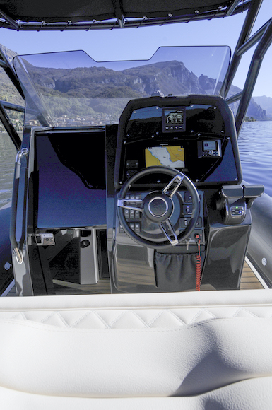 Consolle di comando del Bwa 32 Premium.