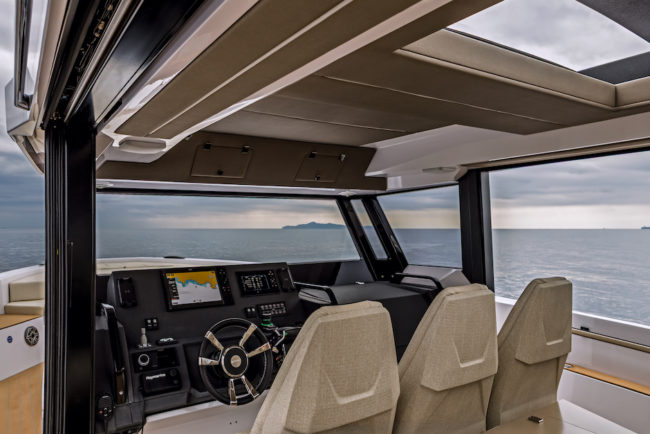 Consolle di comando.