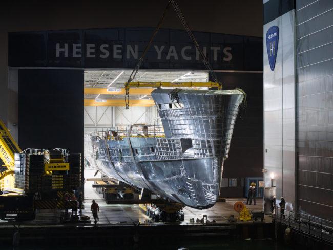 Scafo Heesen Project Evita.