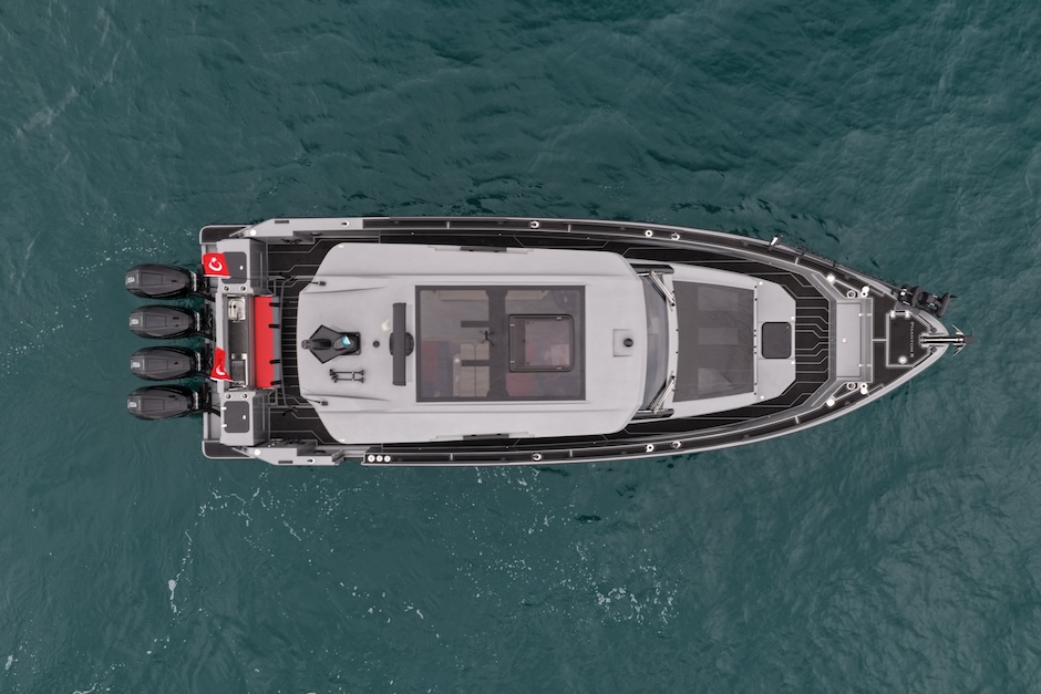 Sancak Svt 12 Phantom visto dall'alto.