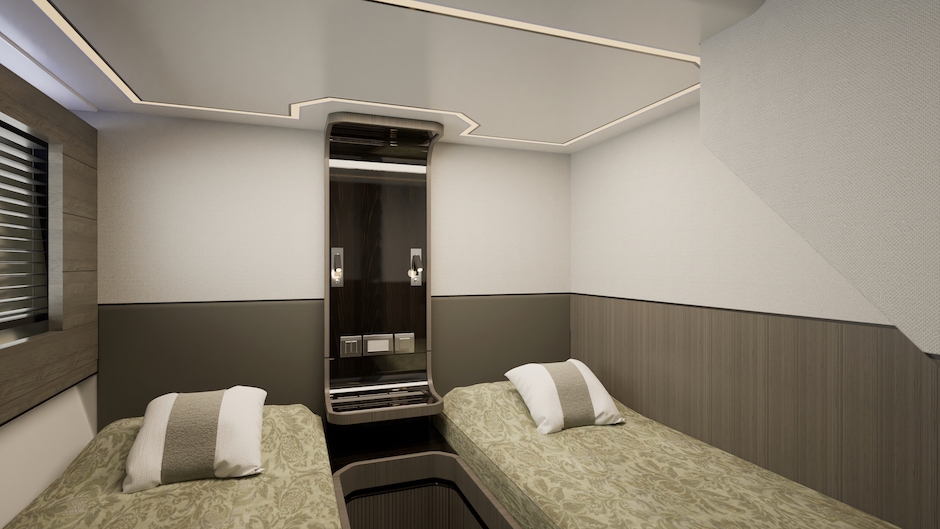 Cabina doppia del Pearl 63.