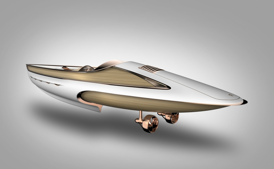 Dune concept boat è un sogno lungo 60 metri, che è difficile definire tender