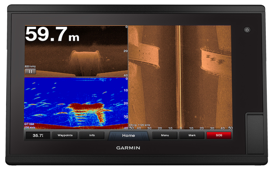 Immagini perfette con l'ecoscandaglio ad altissima definizione Garmin black box GCV 20