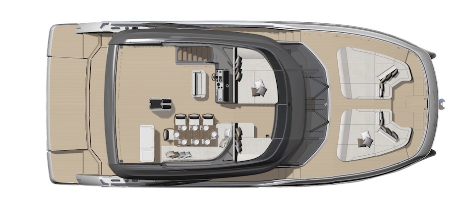 Layout flying bridge.