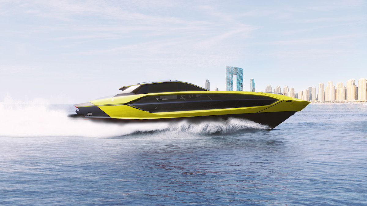 Tecnomar for Lamborghini 101, il mito stradale corre anche in acqua