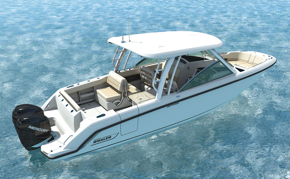 Debutta domani al Miami Boat Show il Boston Whaler 320 Vantage