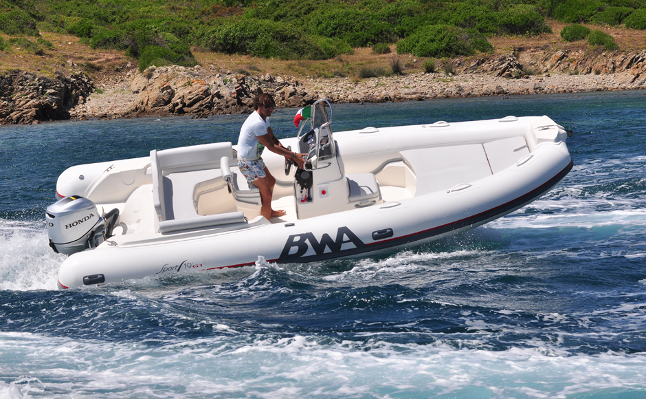 Niente patente? Arriva il Bwa 19 Sport, un gommone da grandi