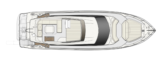 Ferretti 550 Layout Fly