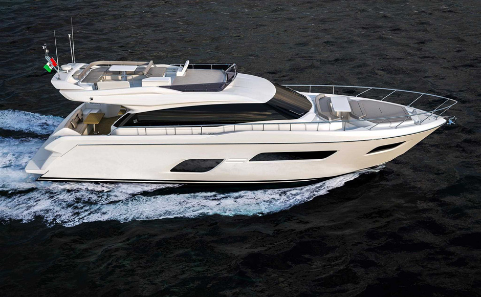 Un nuovo “baby” per Ferretti Yachts: in primavera arriva il Ferretti 550