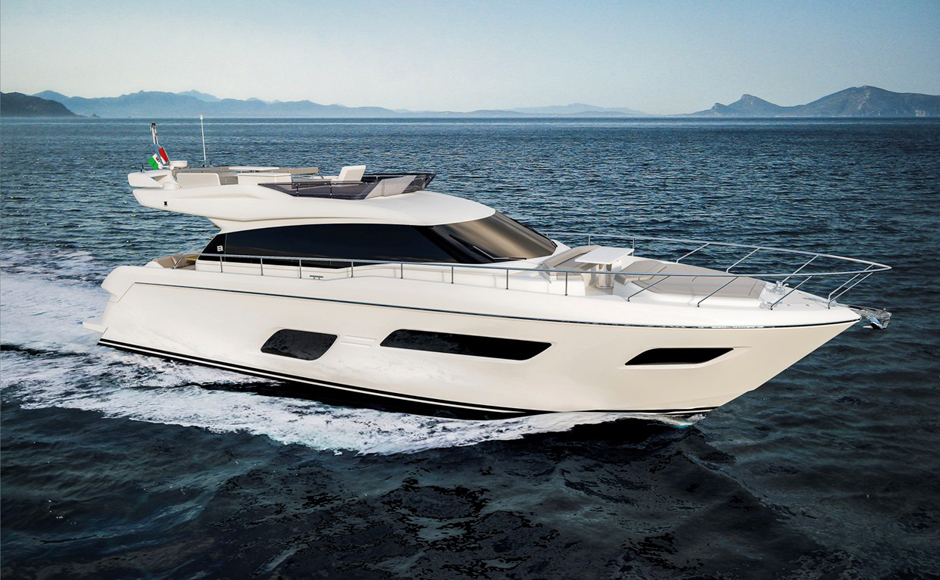 Ferretti Yachts 550 Navigazione 1