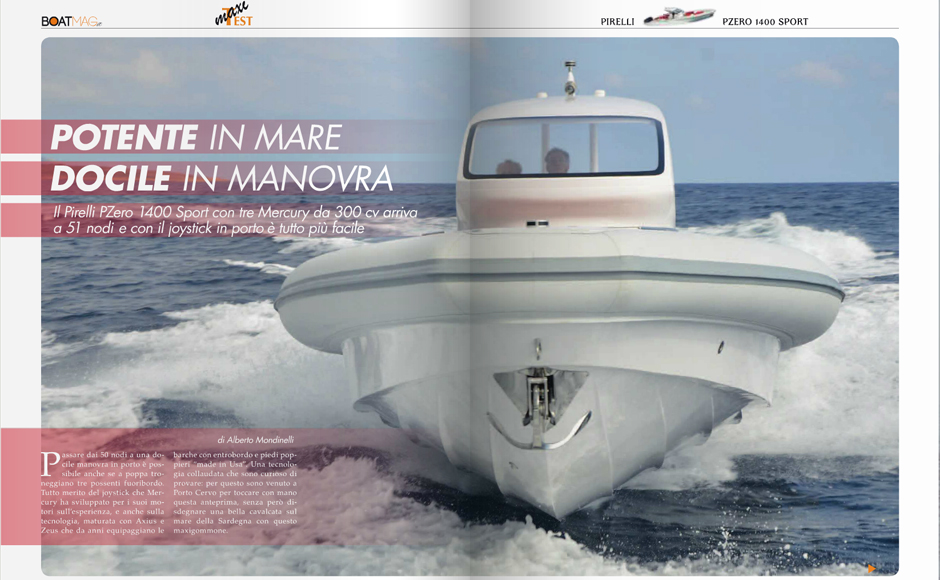 Numero 8 - Maxi Test Pirelli PZero 1400 Sport