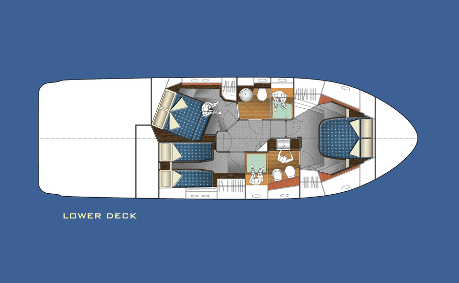 Salpa 52x - Lower Deck