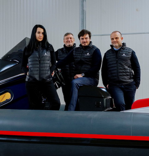 Il nuovo management del cantiere Callegari.