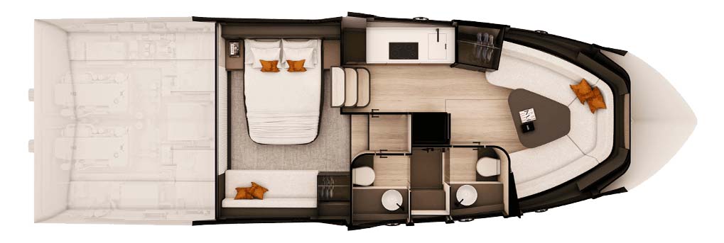 Layout sottocoperta del Fim 440 Regina.