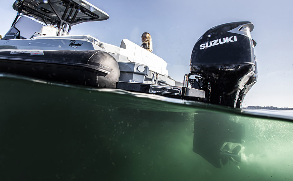 Test del Suzuki DF350AMD sul Ranieri Cayman 38.0 Executive.