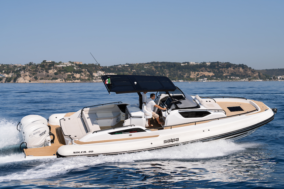 Salpa Soleil 40, lo yacht fatto a gommone
