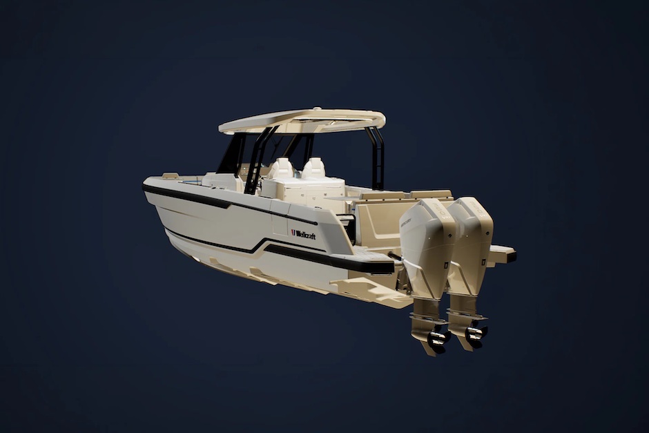 Wellcraft 33 T-Top.