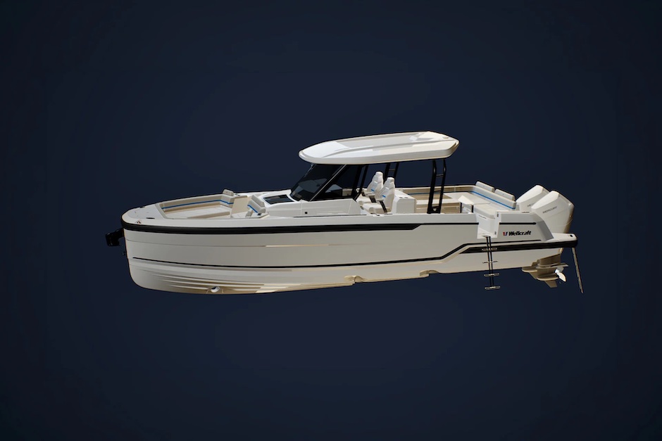 Wellcraft 33 T-Top.