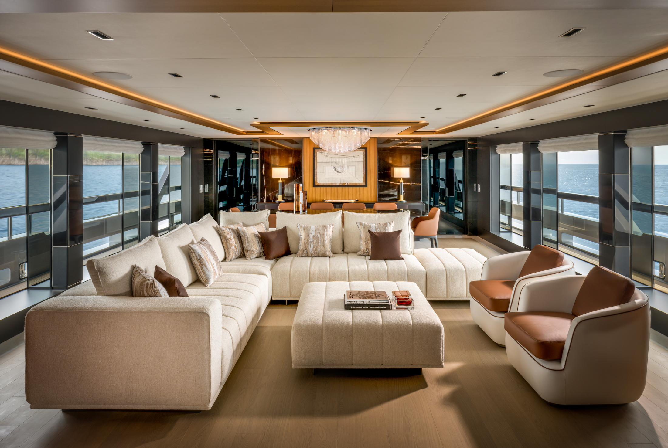 Salone sul main deck.